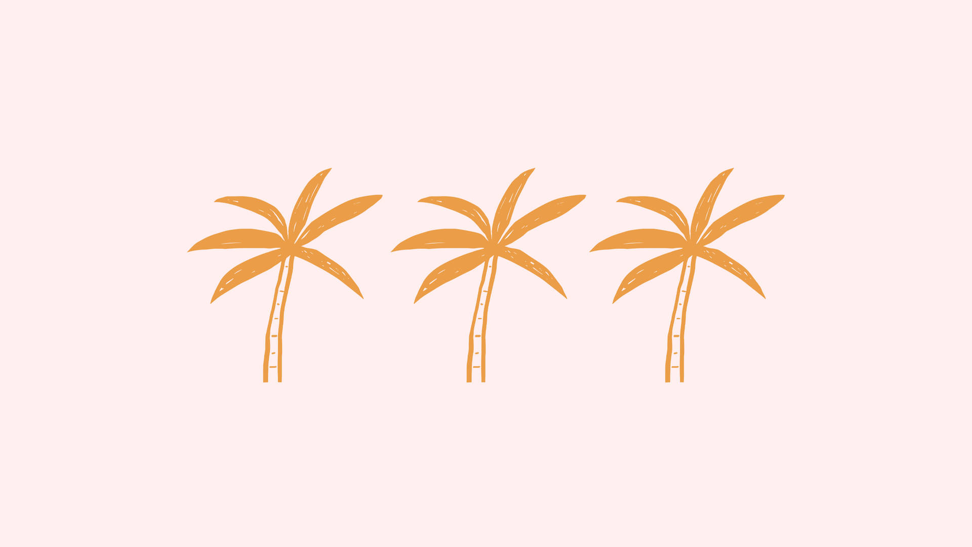 2560x1440 Summer Coconut Trees Background