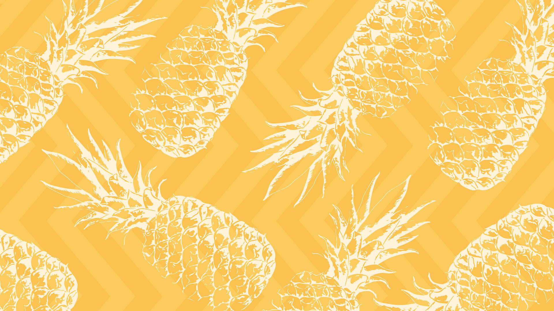 2560x1440 Summer Pineapple Pattern Background