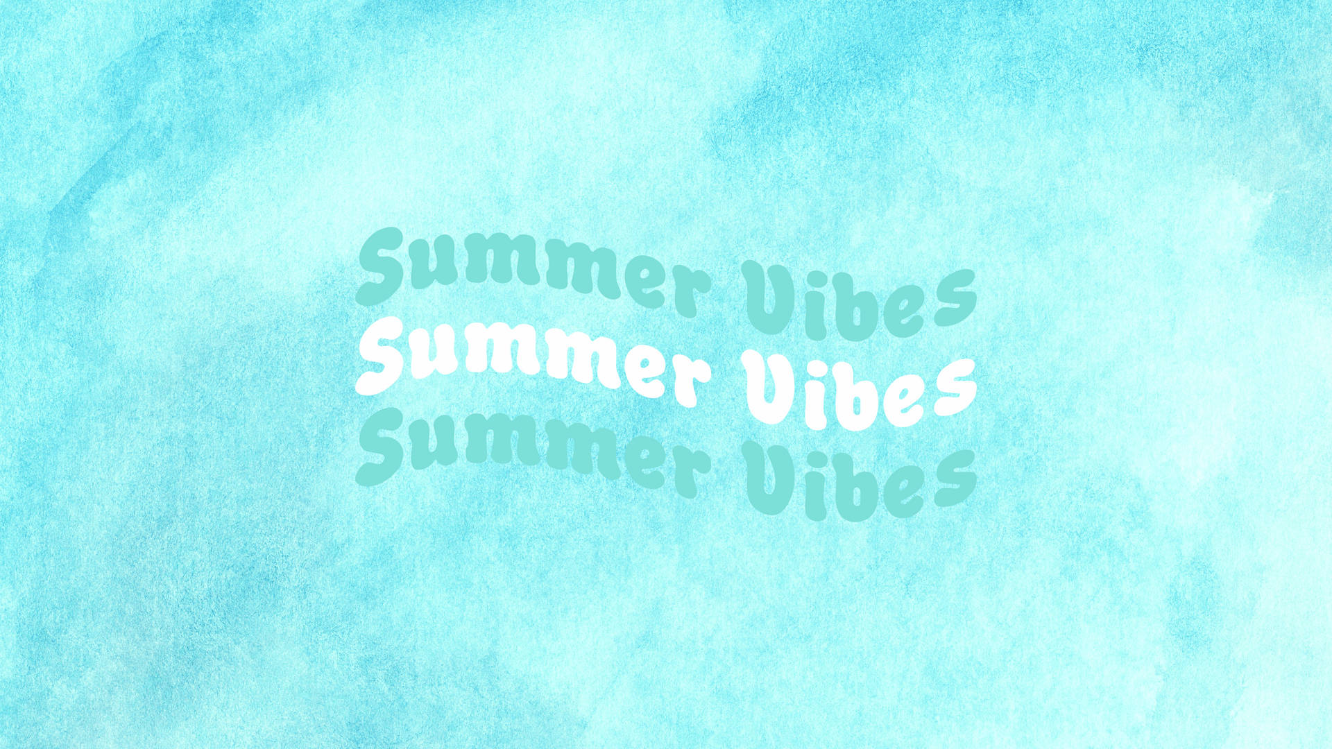 2560x1440 Summer Vibes Blue Aesthetic Background
