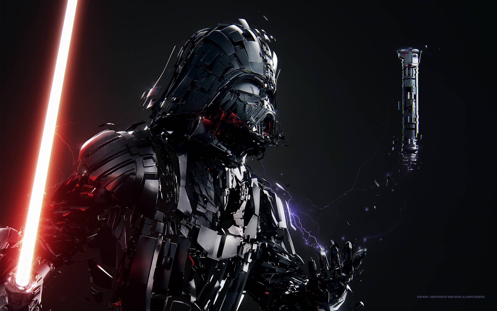 2560x1600 Star Wars Darth Vader Side Angle Shot