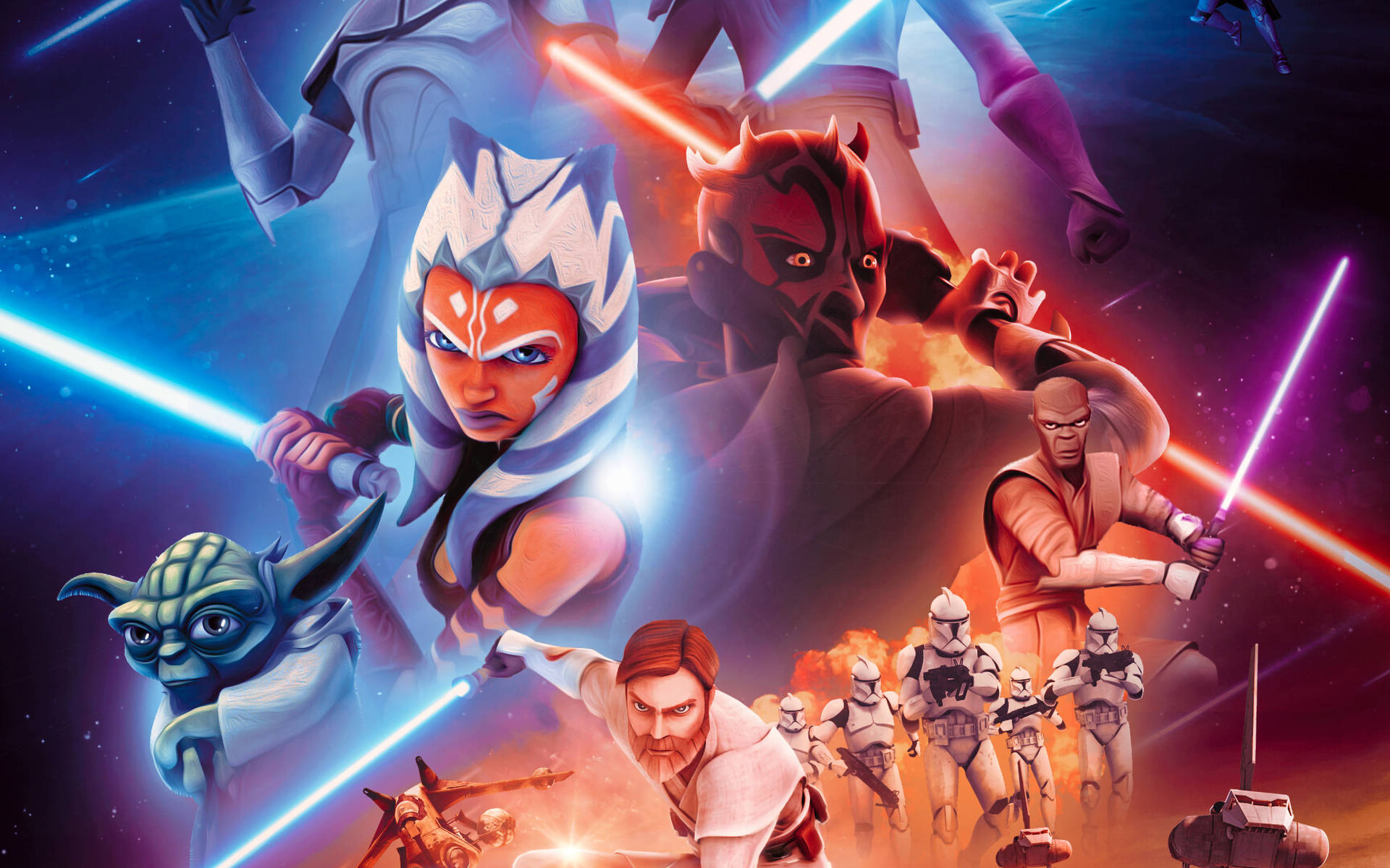 2560x1600 Star Wars The Clone Wars