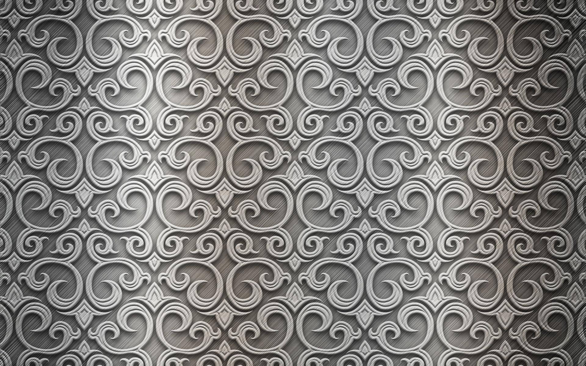 2k Metallic Silver Pattern