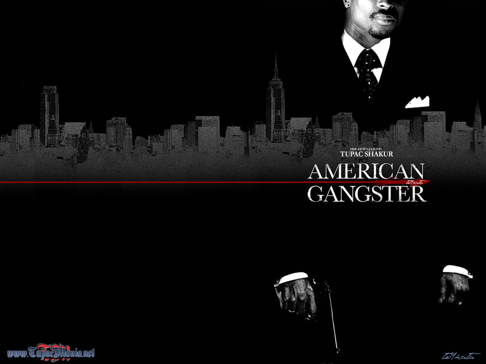 2pac American Gangster Background