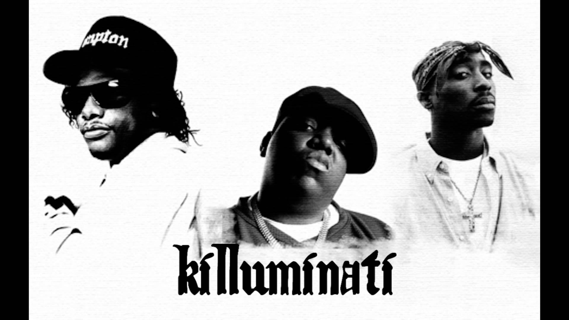 2pac Big Eazy E Killuminati Background