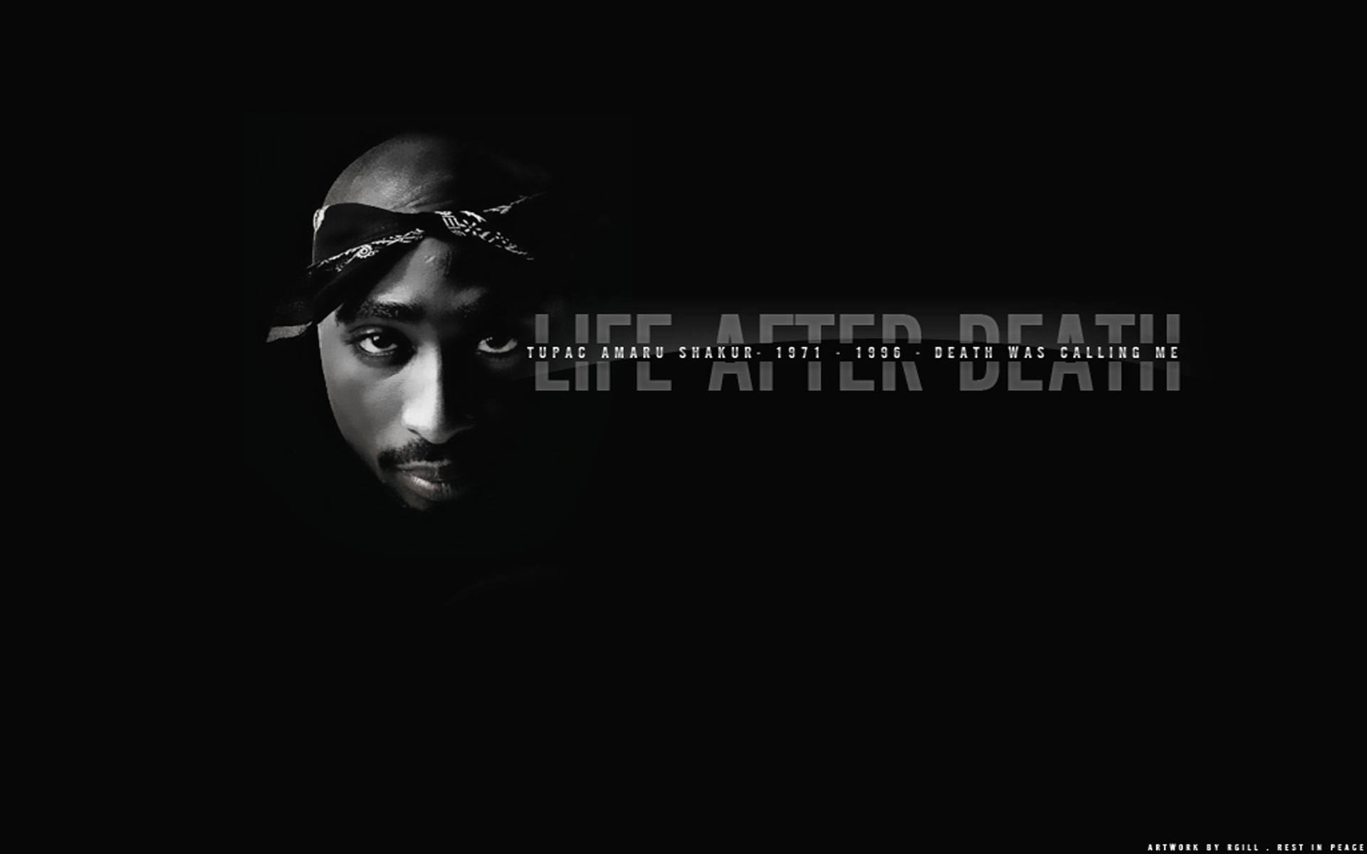 2pac Life After Death Background