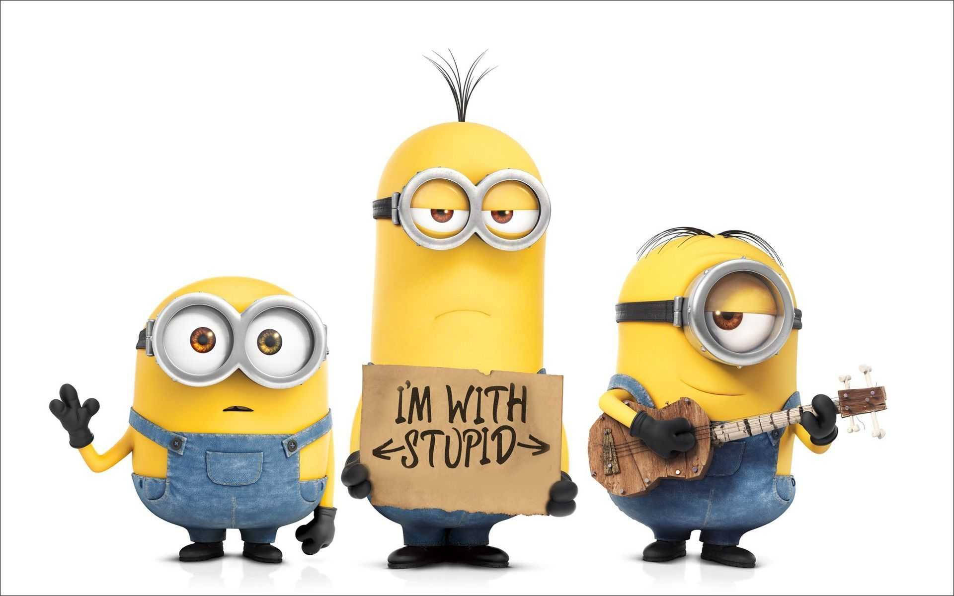 3 Best Friends From Minions Background