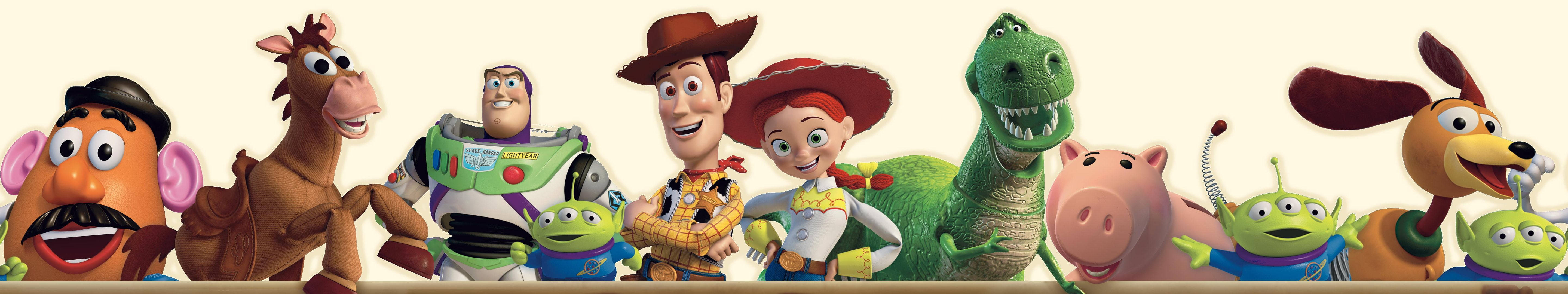 3 Monitor Toy Story Background