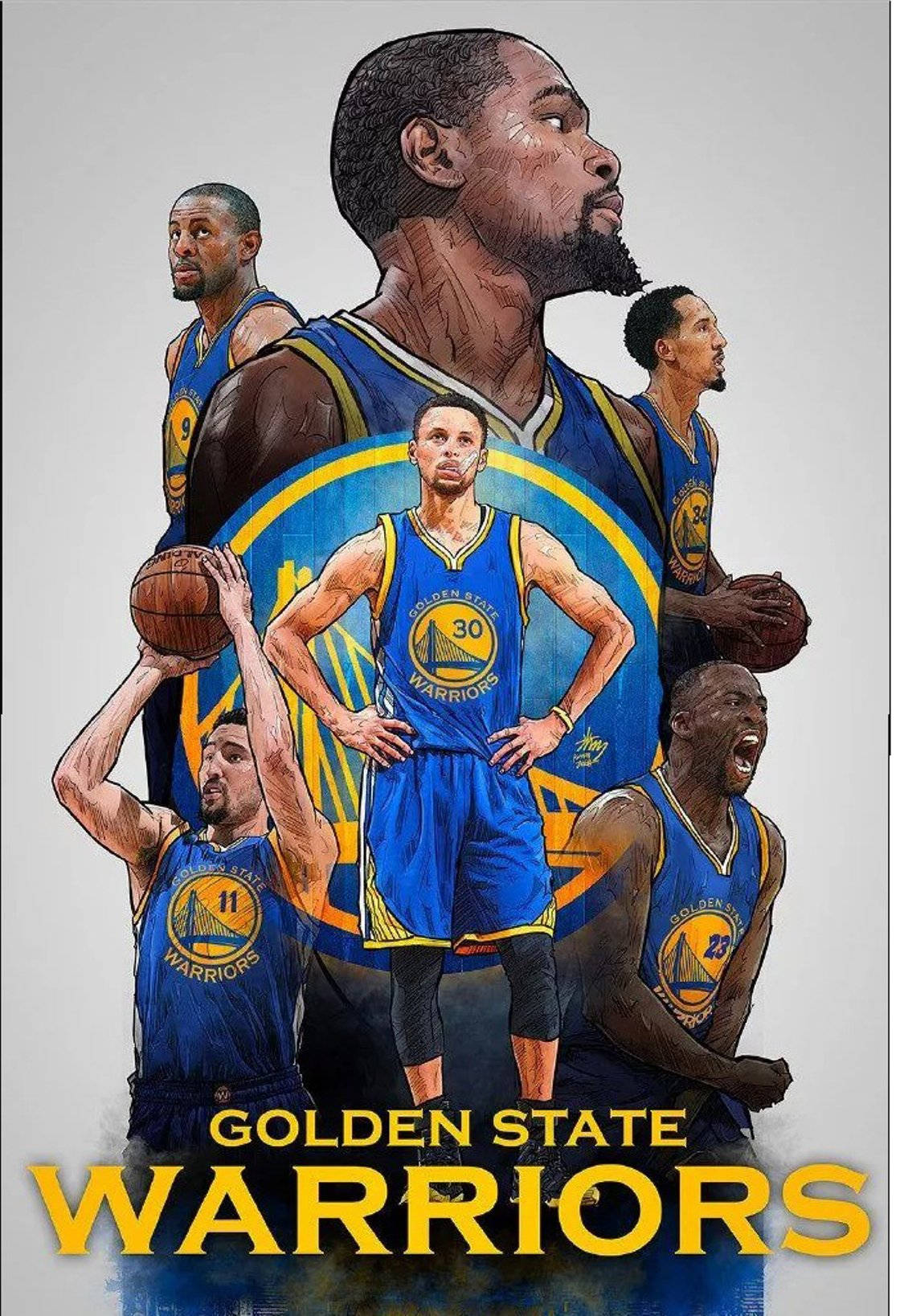 3-time Nba Champion, Stephen Curry Background