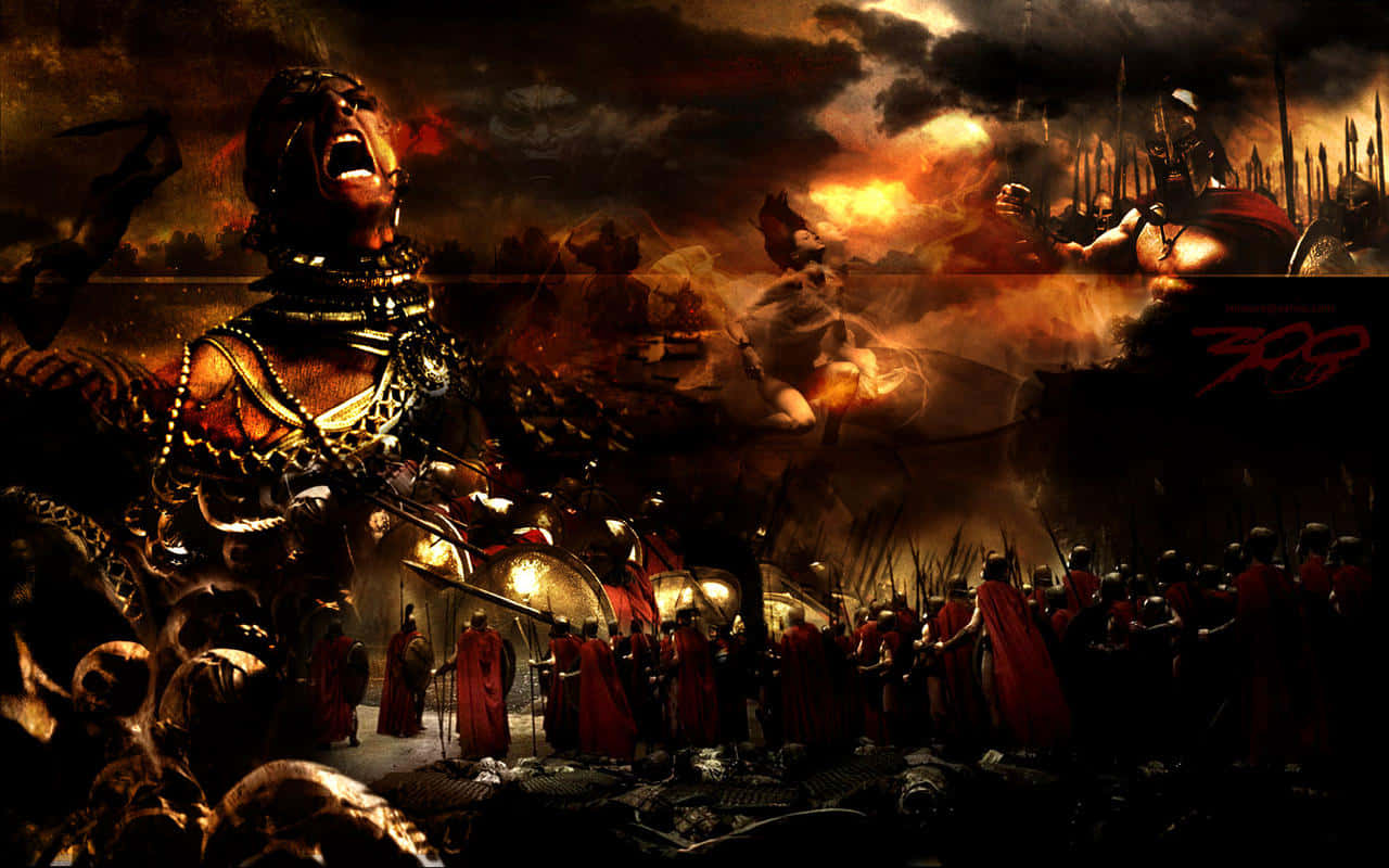 300 Movie Battles Background