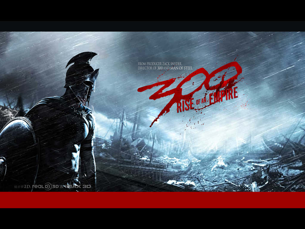 300 Movie On Screen Background