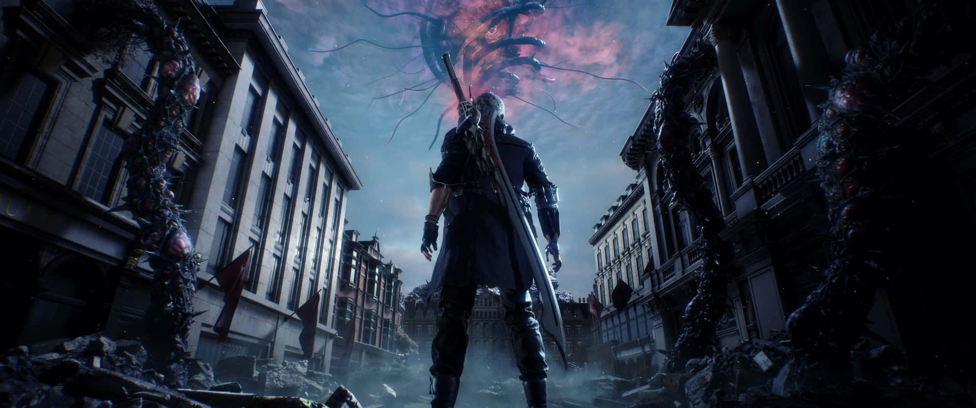 3440x1440 Game Devil May Cry 5 Background