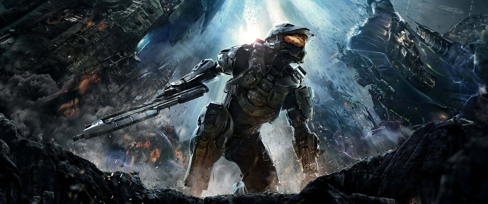 3440x1440 Game Halo 4 Background