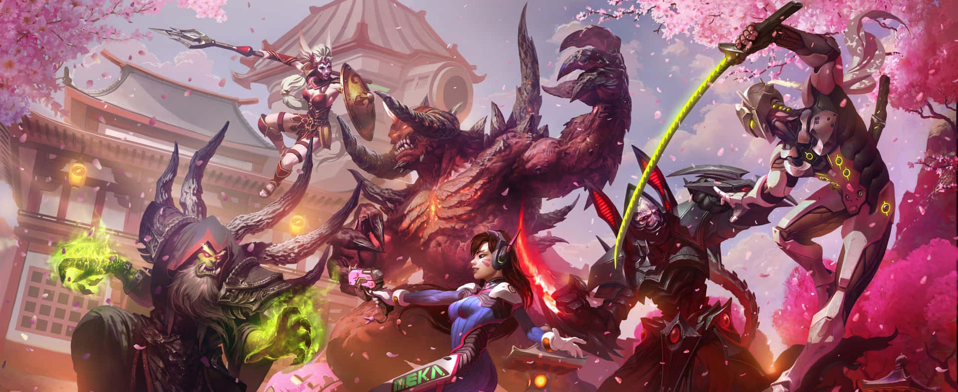 3440x1440 Game Heroes Of The Storm