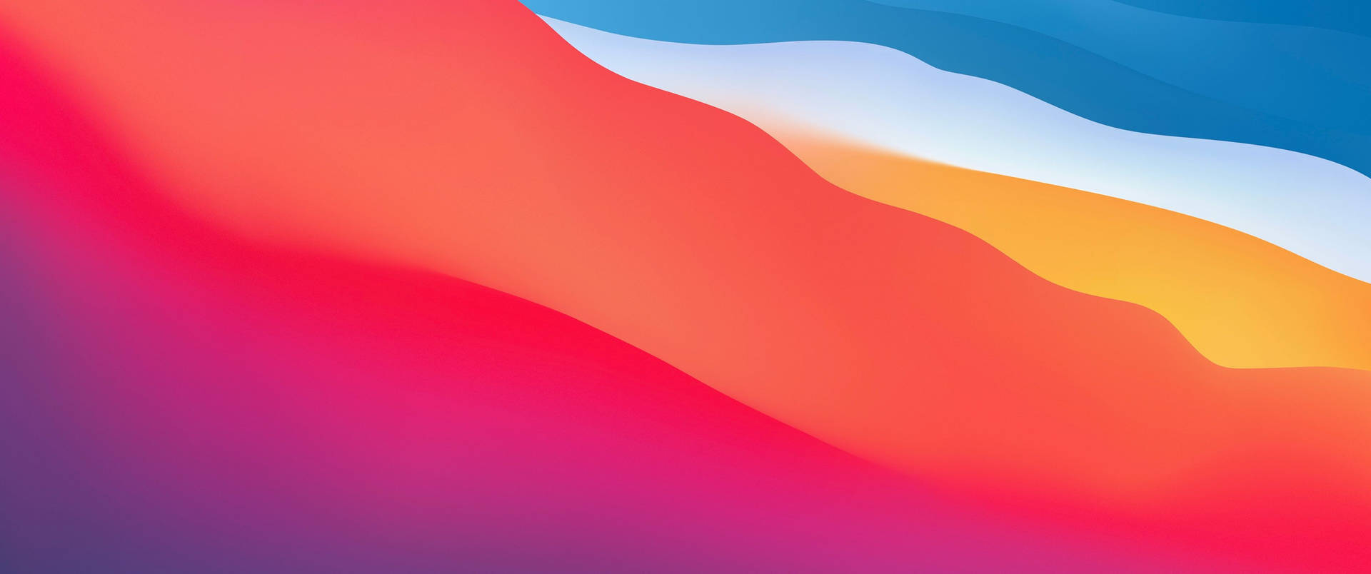 3440x1440 Minimalist Abstract Color Waves Background