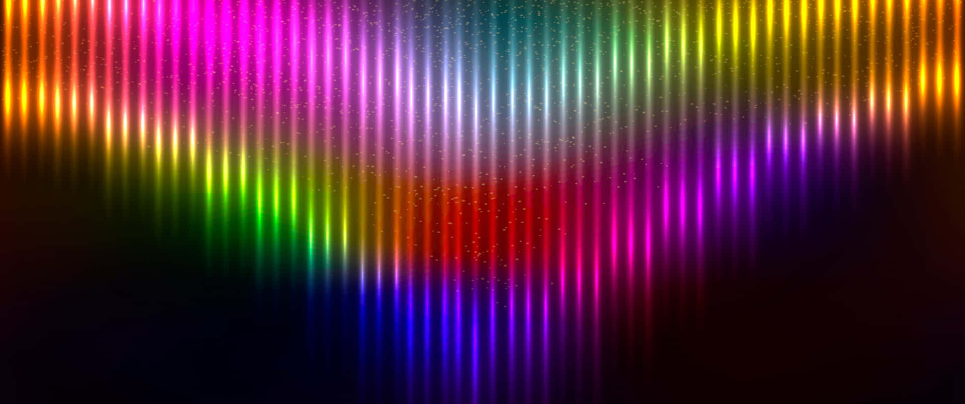 3440x1440 Neon Line Curtain Digital Art Background