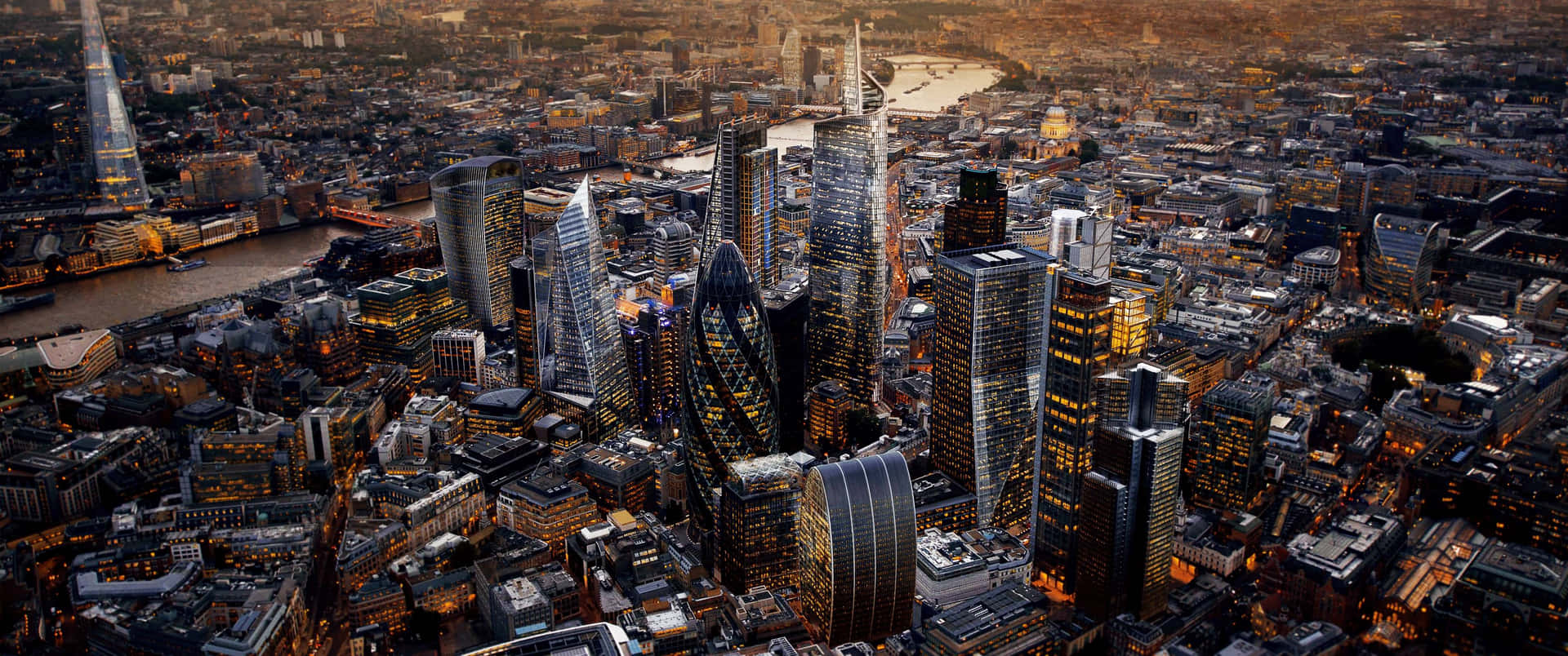 3440x1440 Uhd Modern City Background