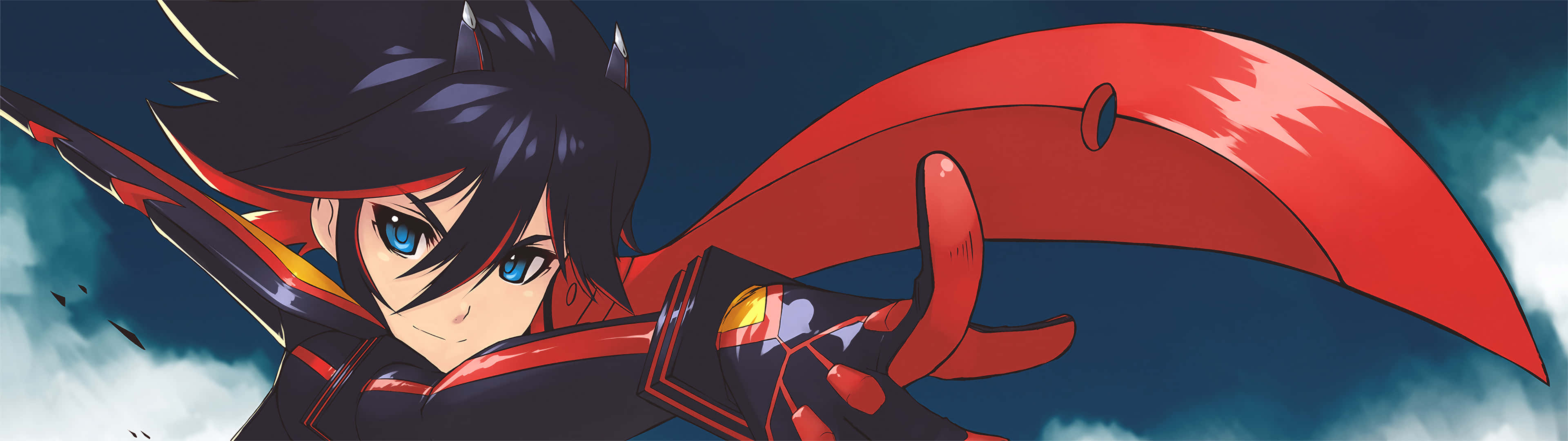 3840 X 1080 Kill La Kill Anime Hd Background