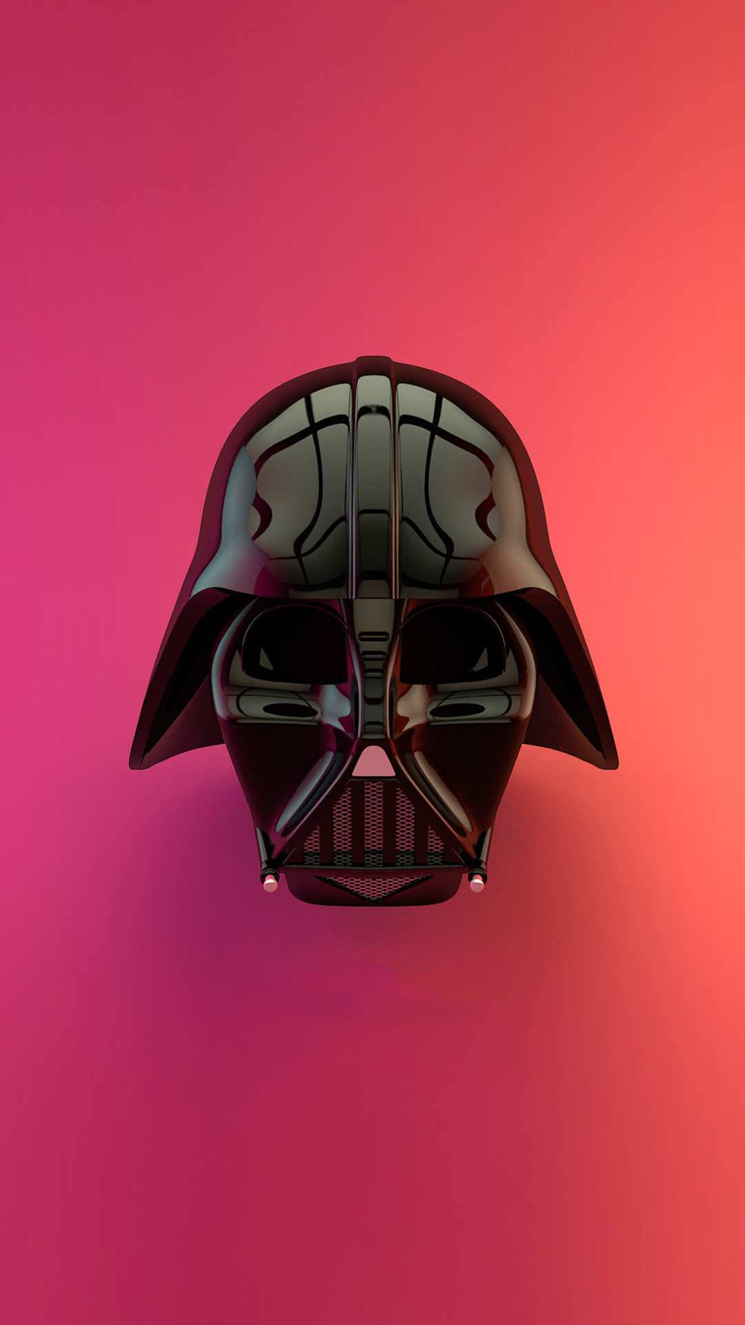 3d Apple Iphone Darth Vader's Helmet