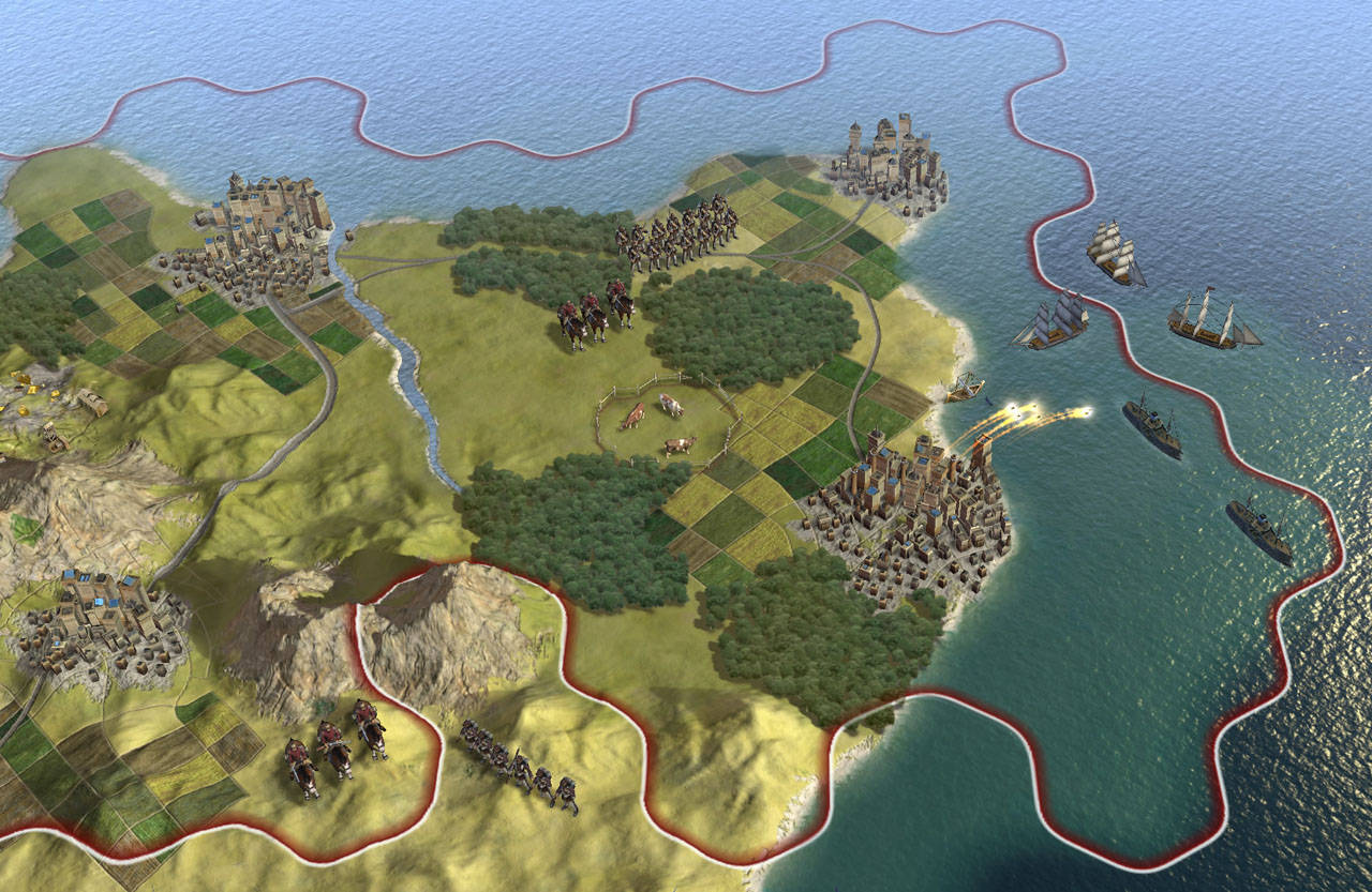 3d Archipelago Civilization 5 Background