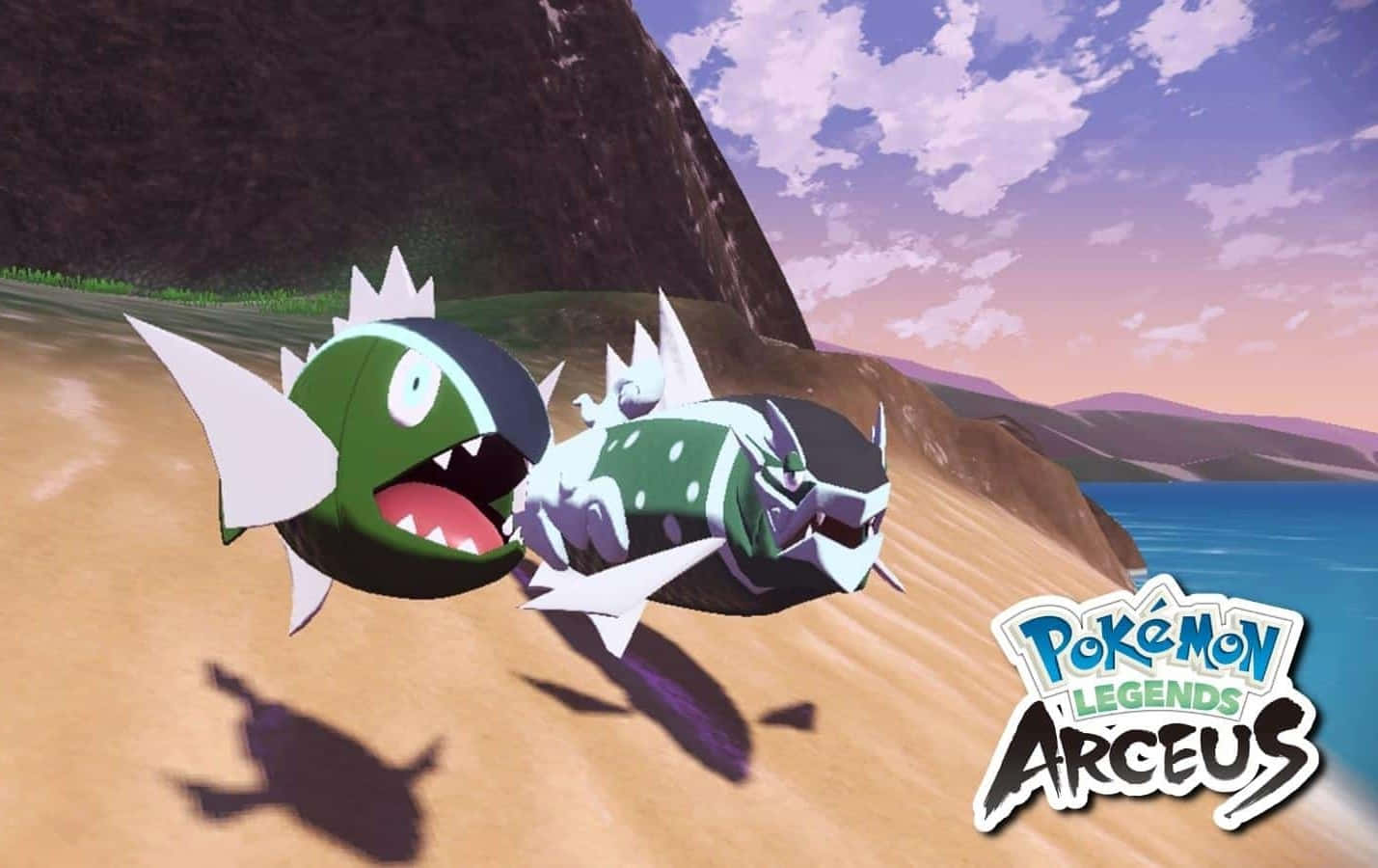 3d Basculin In Pokémon Legends Arceus Background