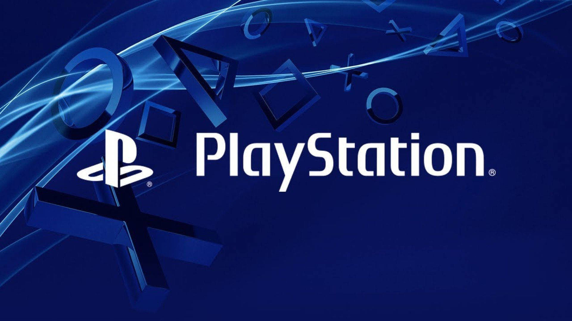 3d Blue Playstation Hd Background
