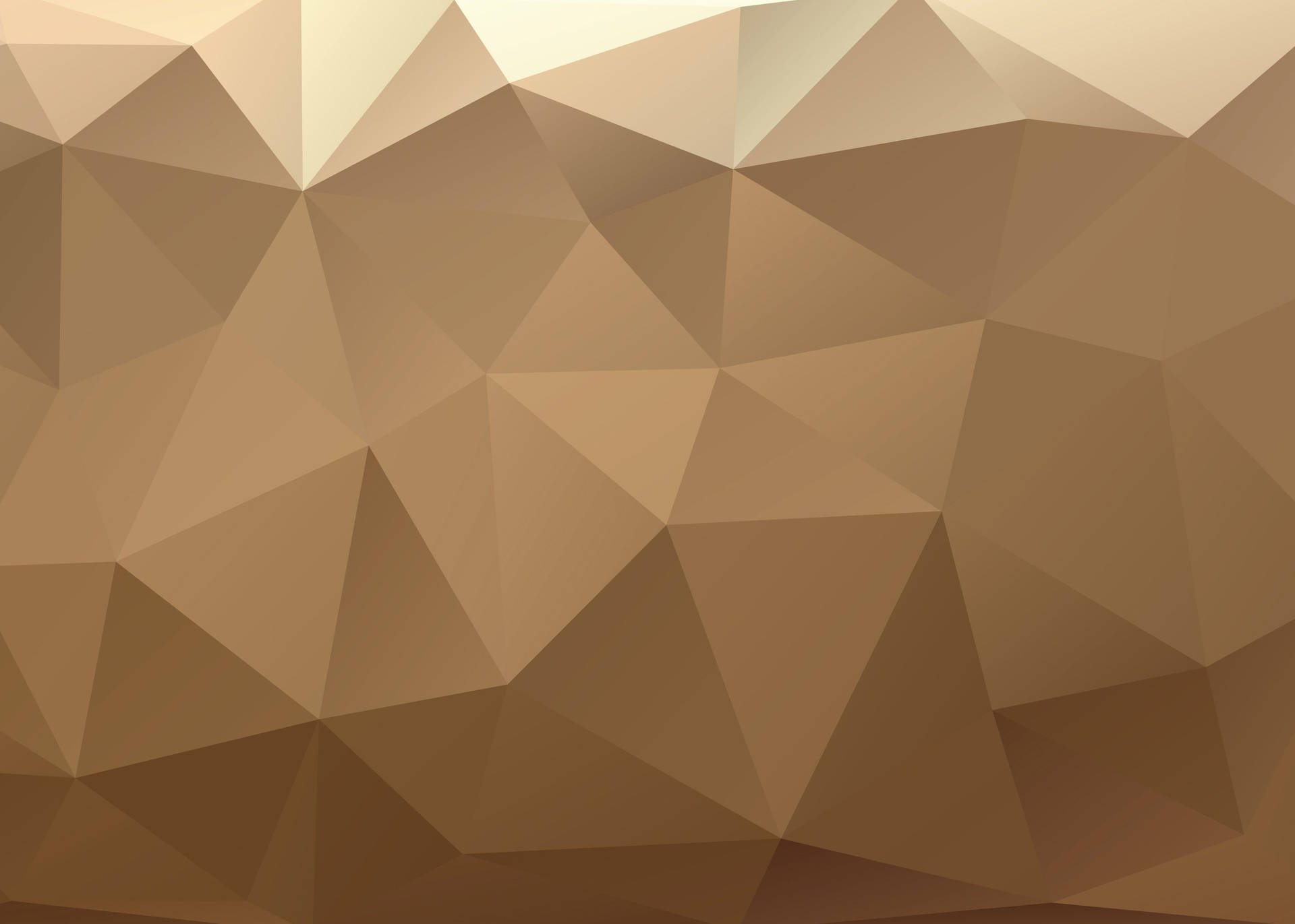 3d Brown Polygon Texture Background