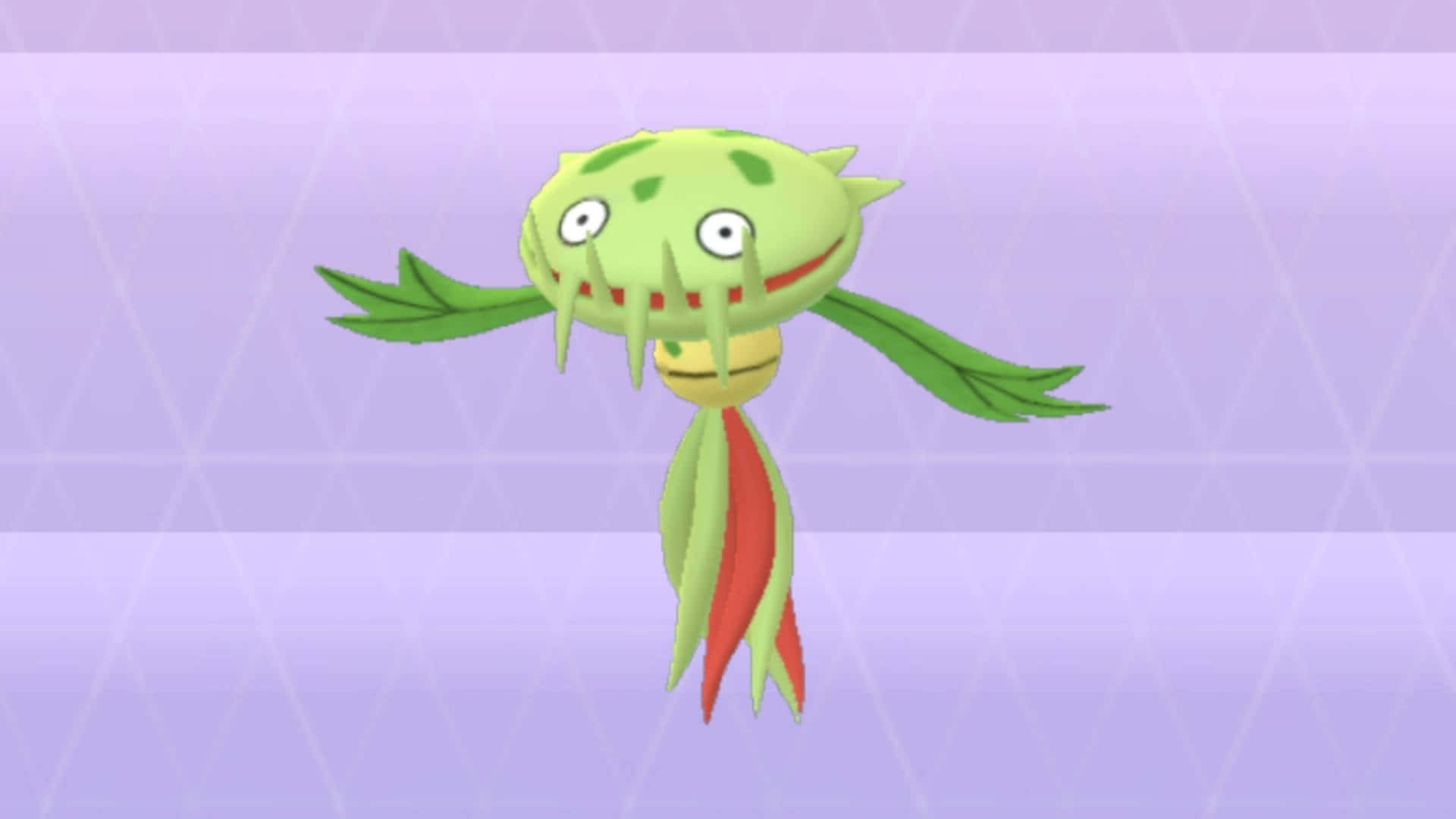 3d Carnivine On Light Purple Background Background