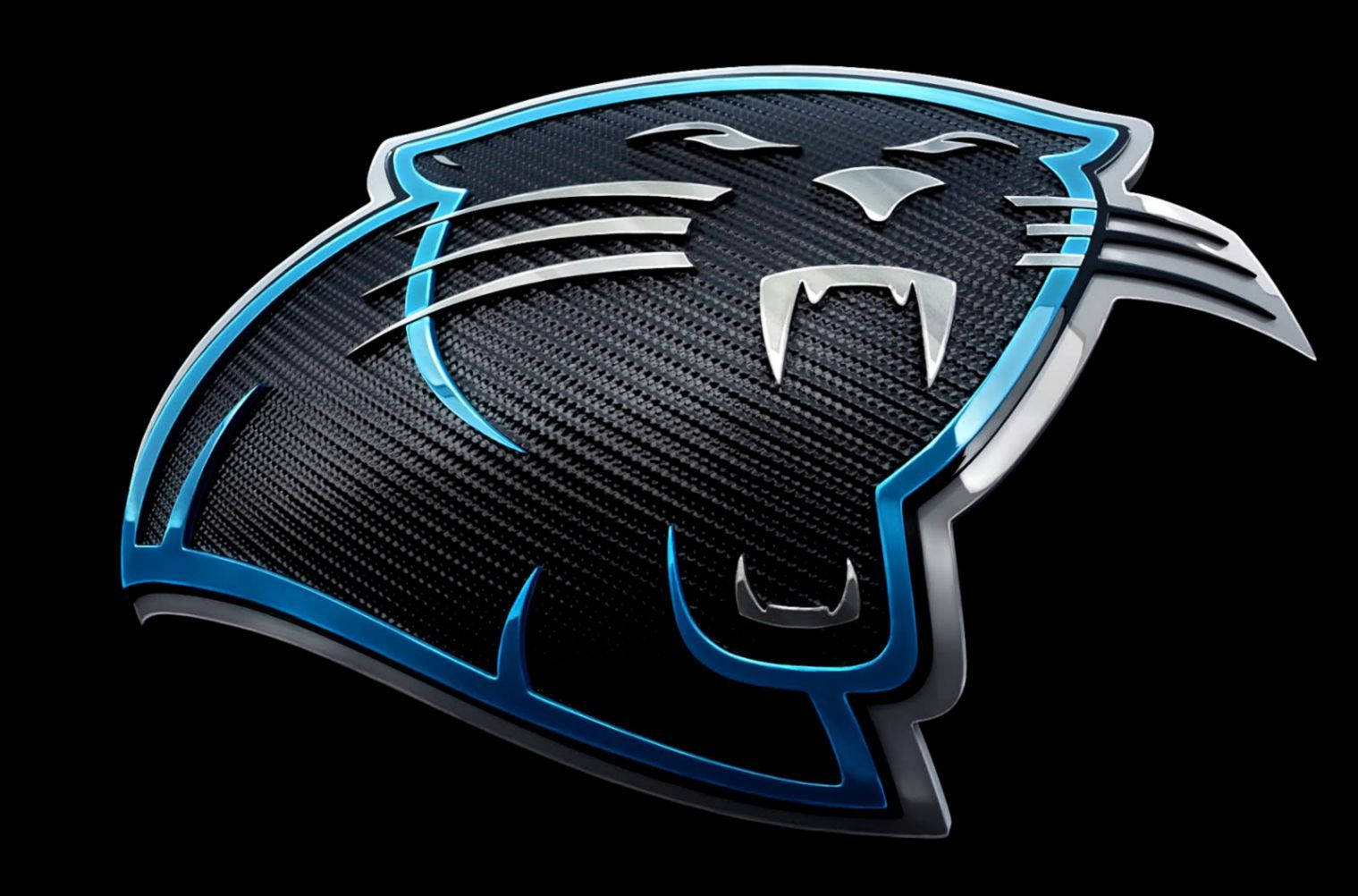 3d Carolina Panthers Logo Background