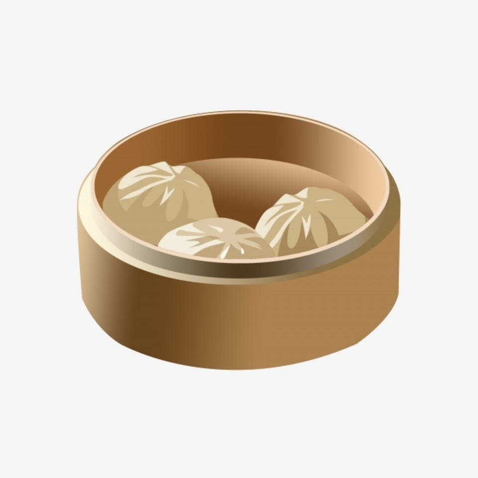 3d Chinese Xiaolongbao Graphic Drawing Background