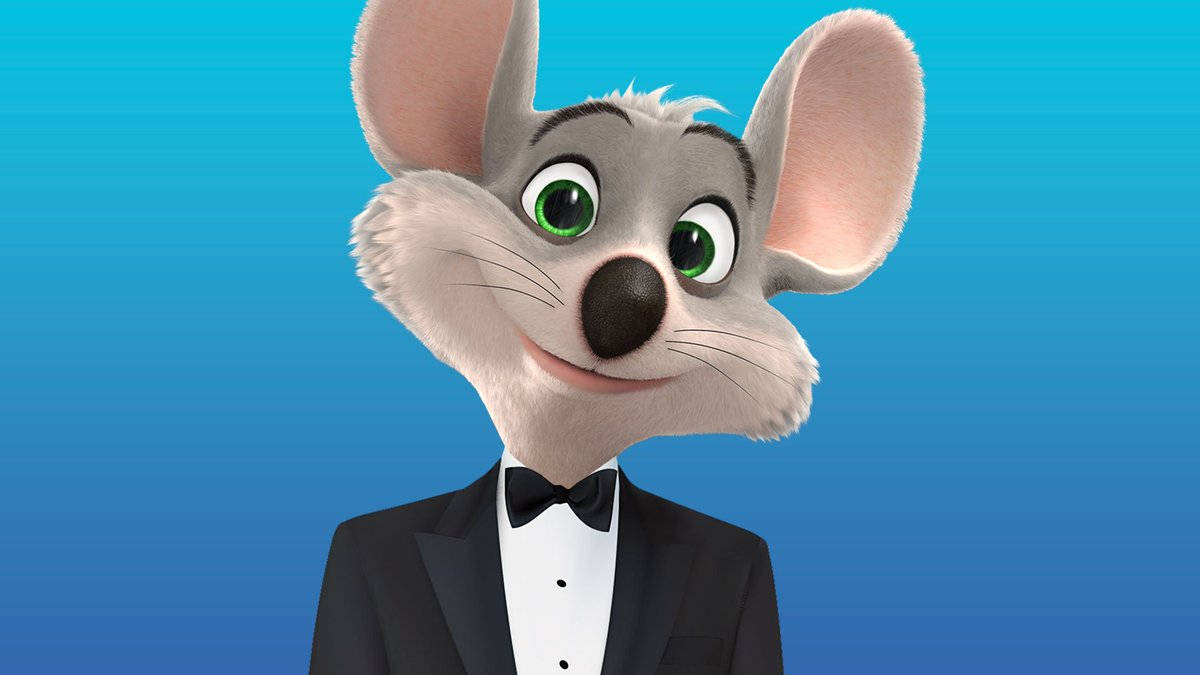 3d Chuck E Cheese In Suit