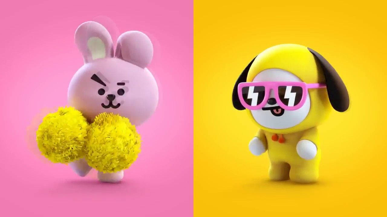 3d Cooky And Chimmy Bt21