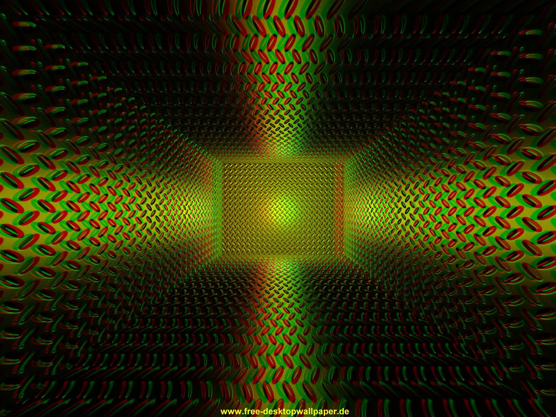 3d Desktop Optical Illusion Background