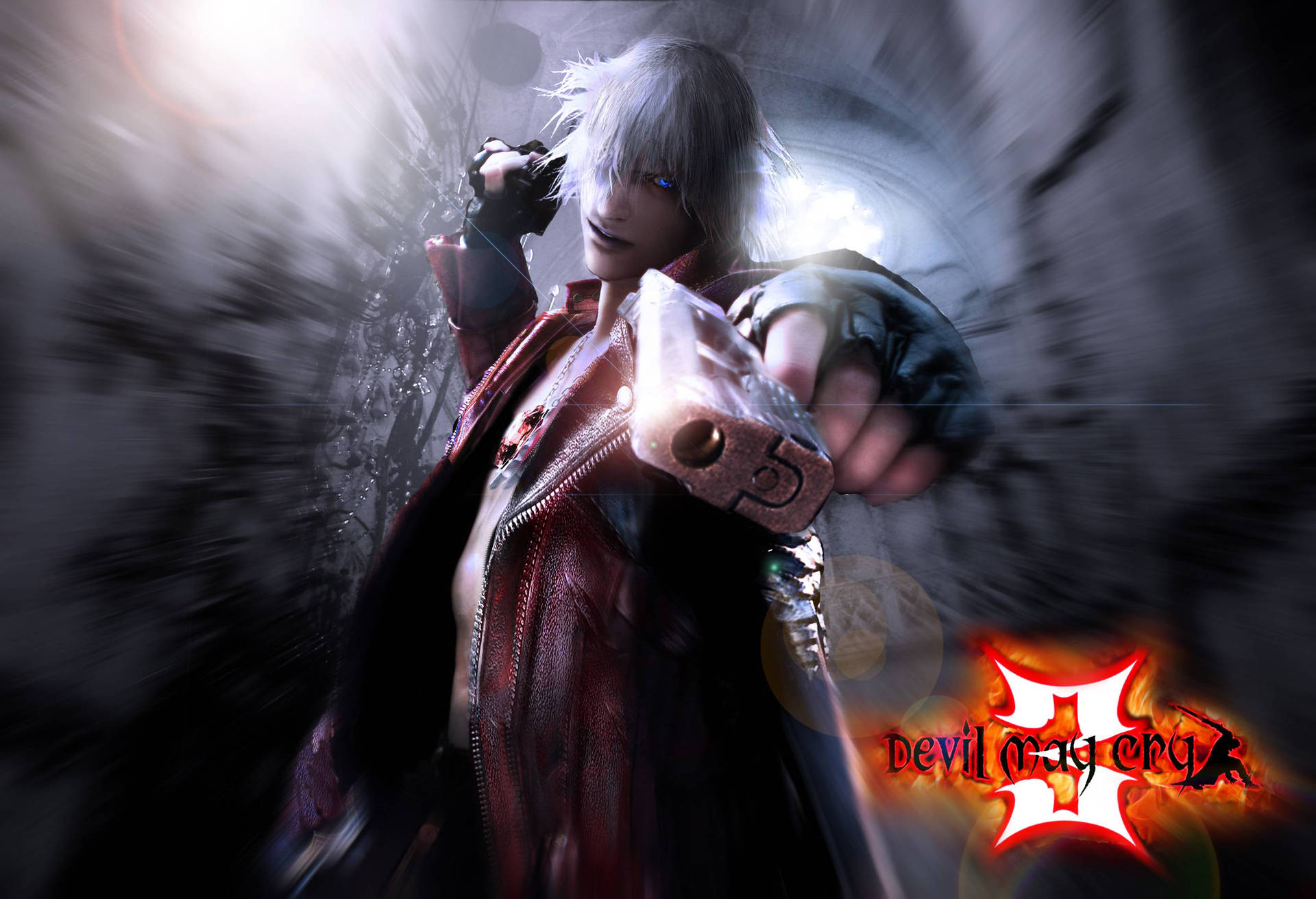 3d Devil May Cry Dante Poster Background