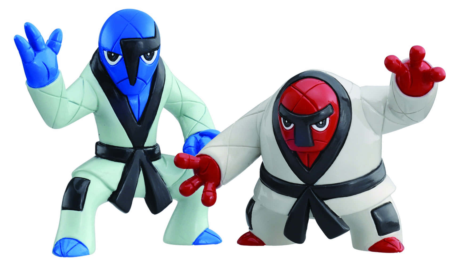 3d Figures Of Throh And Sawk Background