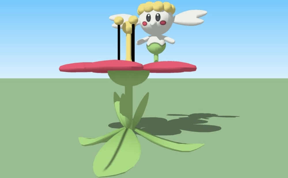 3d Flabébé Background