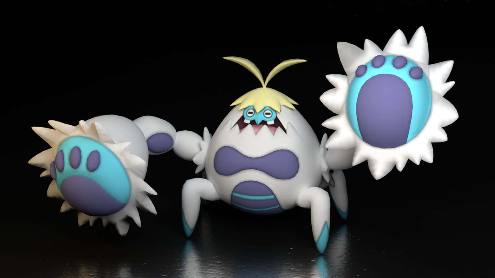 3d Graphic Of Crabominable Background