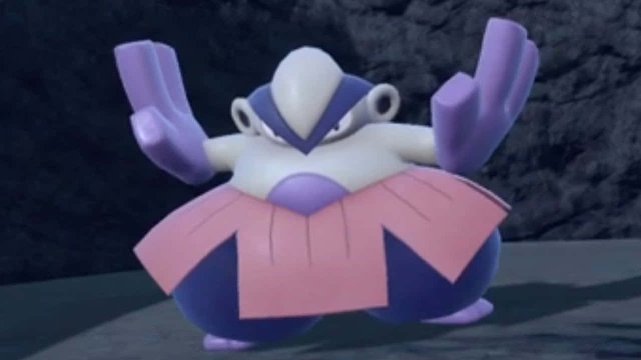 3d Hariyama At Night Background