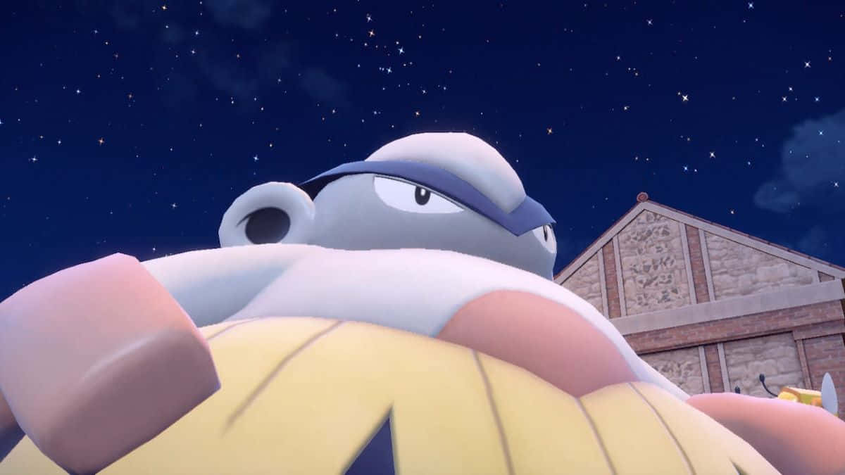 3d Hariyama Near House Background