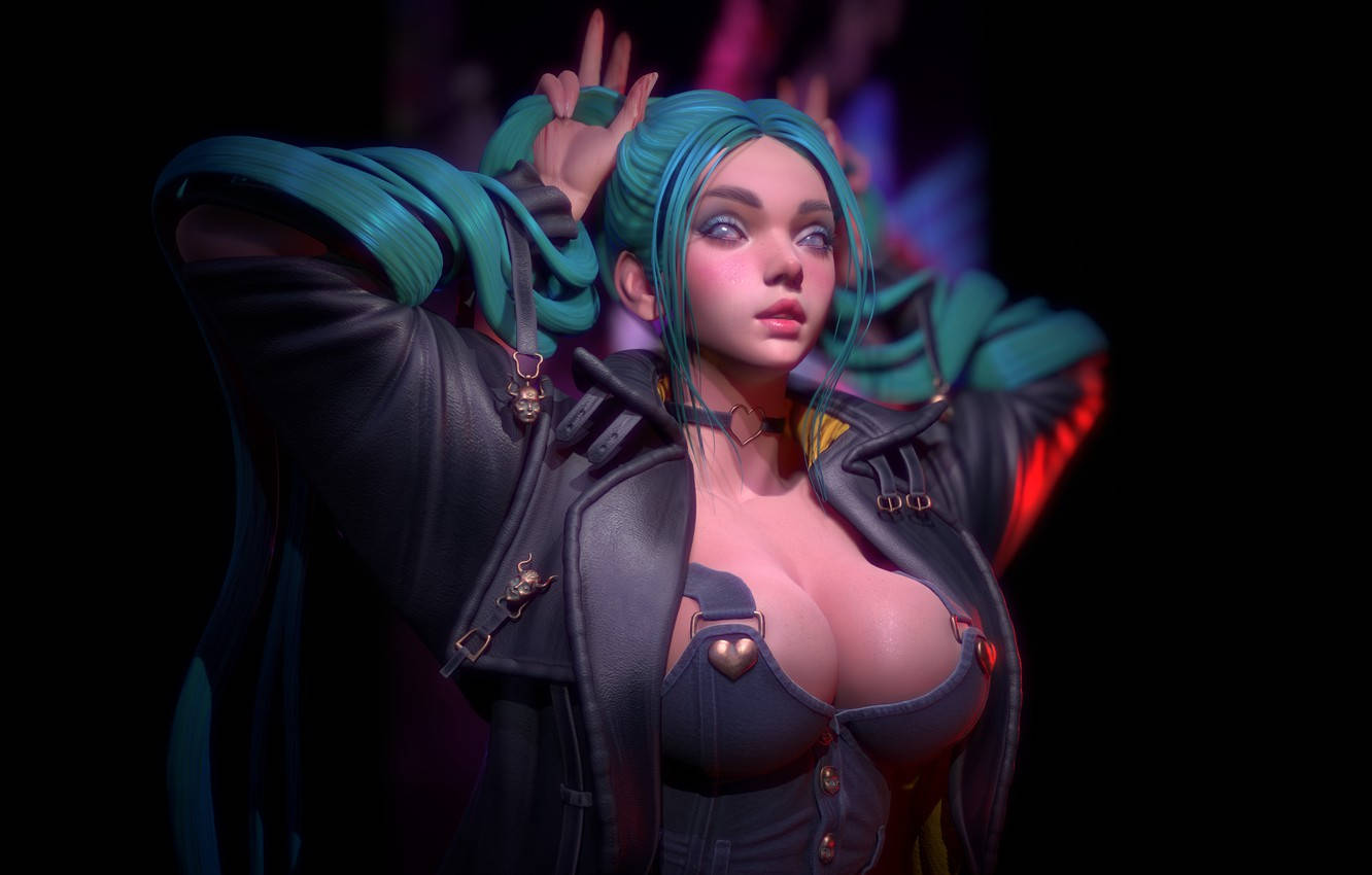 3d Hatsune Miku Girls Boobs