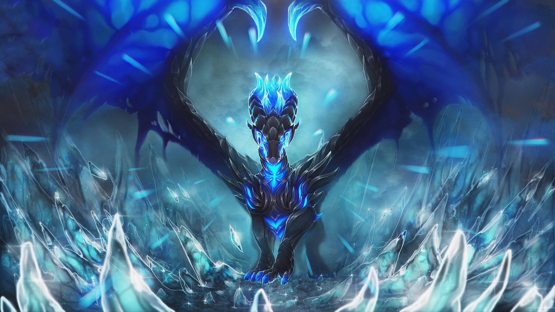 3d Ice Dragon Art