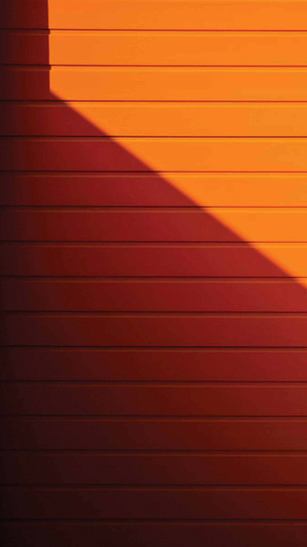 3d Iphone Two-toned Orange Wall Background