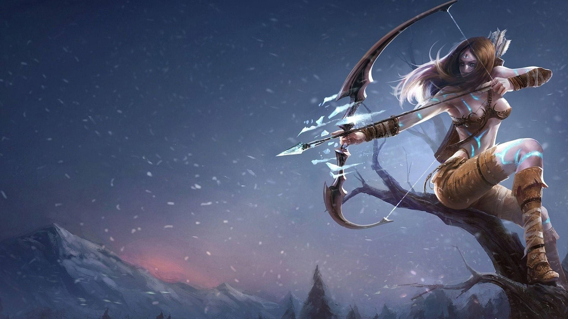 3d League Of Legends Archer