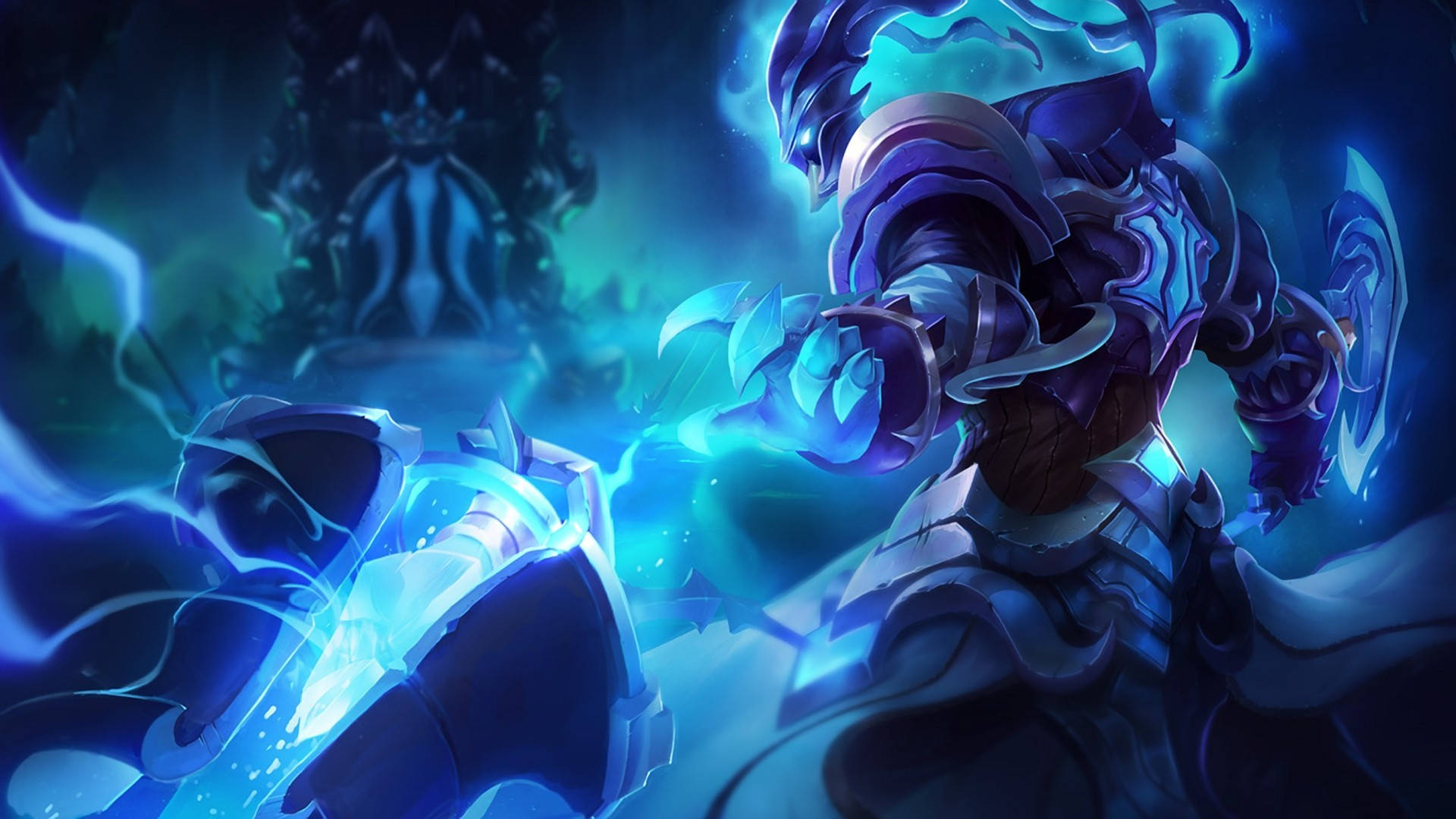 3d League Of Legends Champion, Thresh Background