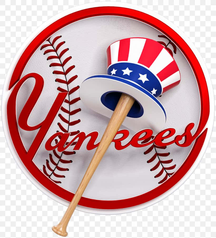 3d Logo New York Yankees Iphone Background