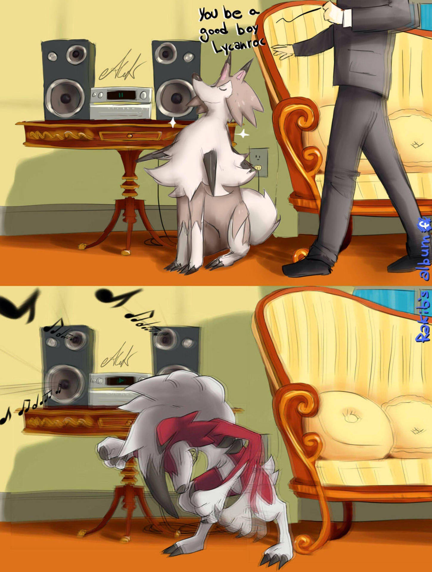 3d Lycanroc Forms Pets