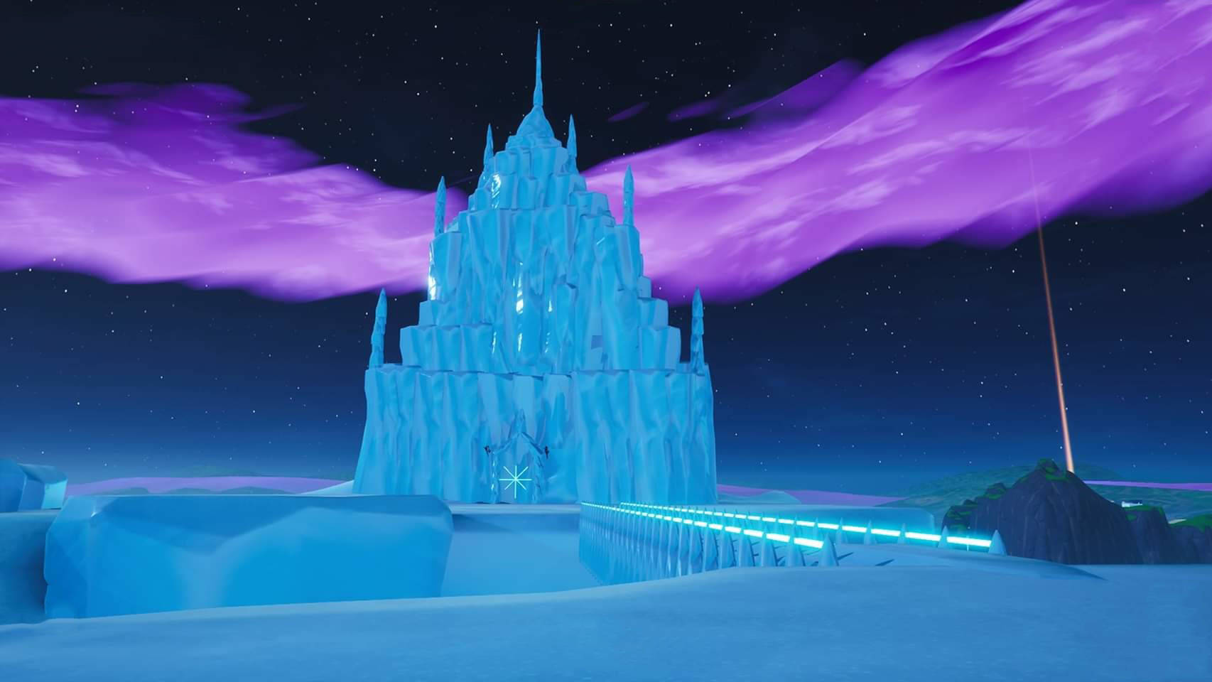 3d Model Frozen Castle