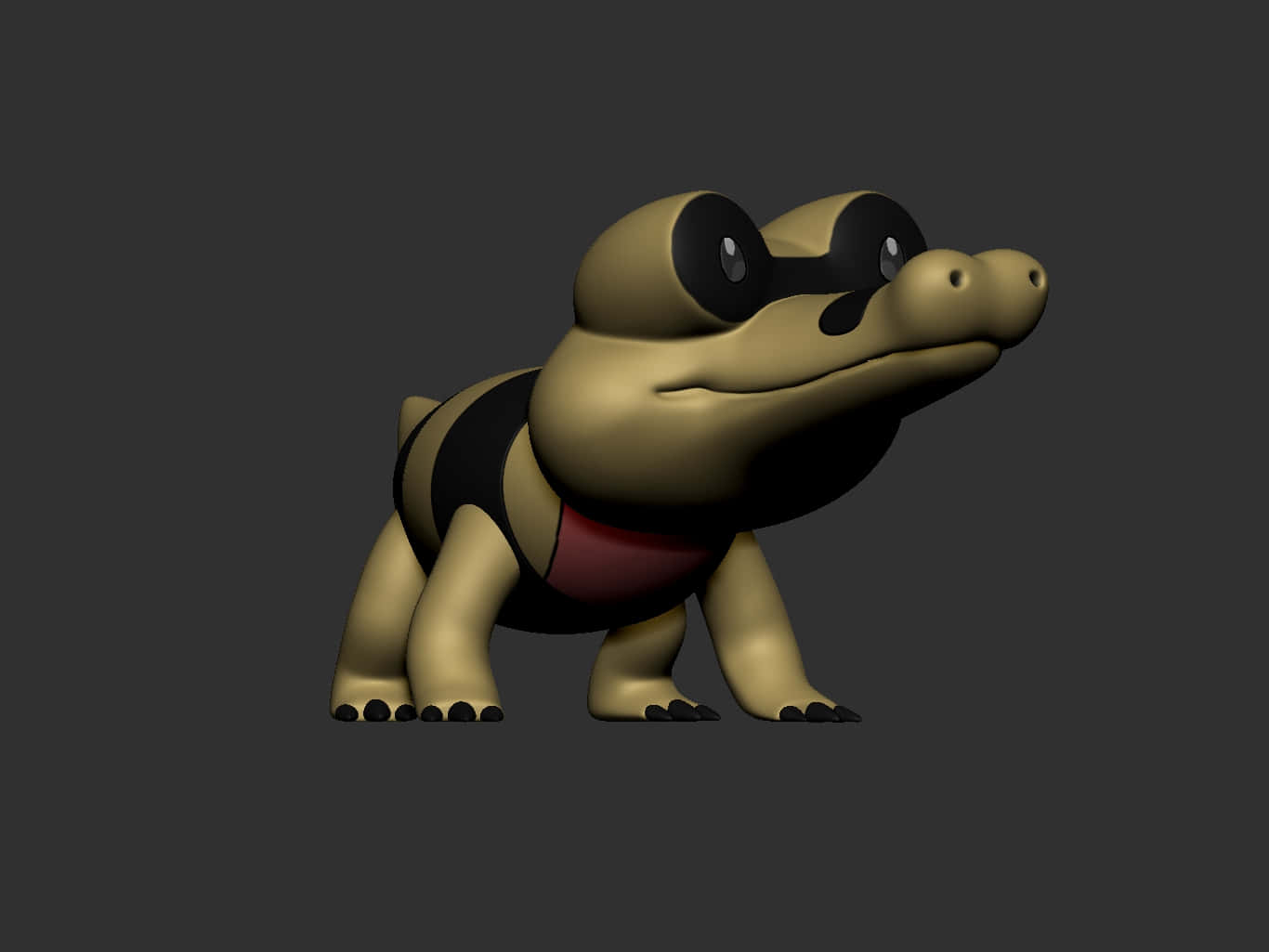 3d Model Of Sandile Background