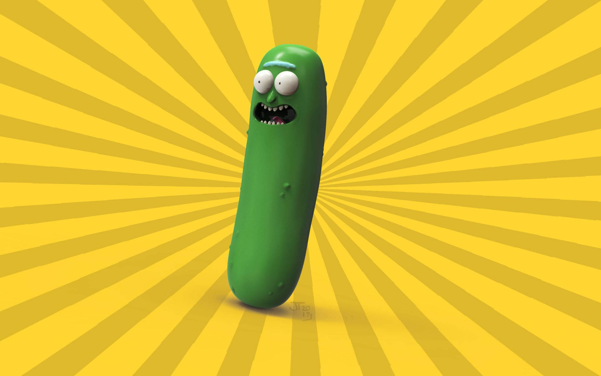 3d Pickle Rick