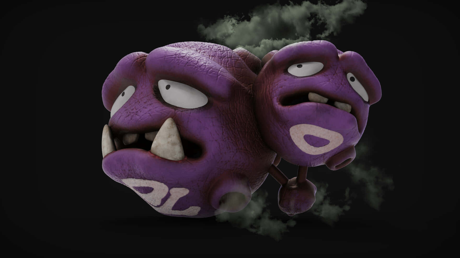 3d Realistic Weezing Background