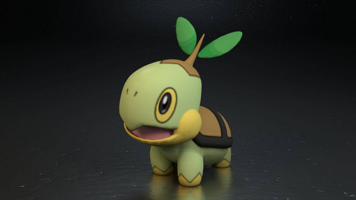 3d Render Turtwig